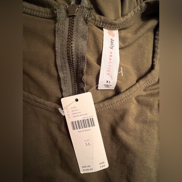 Anthropologie Daily Practice Sleeveless Side-Ruched Dress - Picture 16 of 16